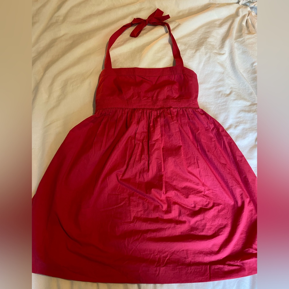 J Crew Women’s Pink Halter Dress Size 2